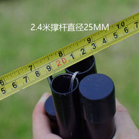 Adjustable Height Telescopic Tent Awning Poles for Outdoor Camping