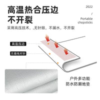Explorer Hexagonal Waterproof Ground Mat for Outdoor Camping and Picnic