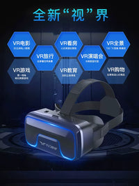 4D VR Headset for Smartphones, 4K Virtual Reality Goggles with Remote/Game Controller for Movies & Gaming