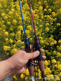 Carbon Fiber Lure Fishing Rod UL/L Action for Trout and Whitefish, Spinning/Casting Rod