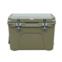JUNBO 35L Outdoor Camping Cooler Box Portable Insulated Ice Chest for Food Preservation