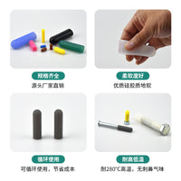 High-Temperature Resistant Silicone Rubber Caps for Electroplating and Powder Coating Masking