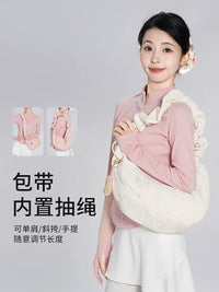 Daydance Large Capacity Ballet Dance Bag Crossbody Handbag for Adults