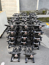 Universal Suspension Seat Base with Slide Rails for Agricultural, Construction, and Marine Vehicles