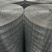 Galvanized Welded Wire Mesh for Animal Enclosures and Fencing, Rust-Resistant Steel Wire Netting