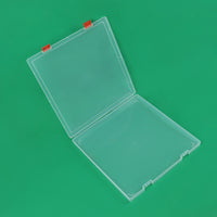 A4 Clear Document Storage Box with Buckle for Student Papers and Certificates