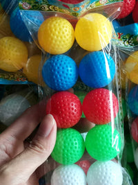 Toy Golf Balls for Children's Backyard Fun and Learning, Unisex Plastic Set