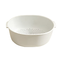 Multi-layer Thickened Draining Basket for Kitchen, Large Capacity Washing Basin, Multifunctional Plastic Strainer