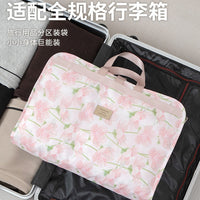 7-Piece Travel Organizer Set for Underwear and Toiletries, Portable Large Capacity Storage Bags for Women