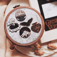 Vintage Badge and Brooch Display Board for Collection and Decoration
