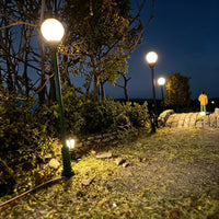 Miniature Courtyard Lawn Lamp Model for Architectural Scenery