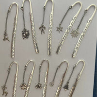 Creative Metal Bookmark for Christmas & Halloween Gifts