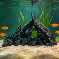Aquarium Mountain Rock Decoration for Fish Tank, Artificial Landscape Ornament