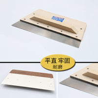 Stainless Steel Putty Knife with Plastic Handle for Wall Plastering and Scraping