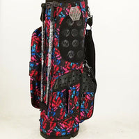 ANEW Golf Stand Bag for Women, Portable Lightweight Korean Style Double Shoulder Strap Golf Club Bag