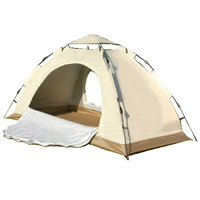 Automatic Pop-Up Single Person Camping Tent with Double Doors, Lightweight & Thickened for Outdoor/Indoor Use