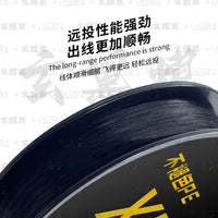 High-Strength X8/X12 Braided PE Fishing Line for Lure and Thunder Fishing, Fade-Resistant