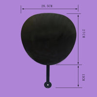 DIY Handheld Fan Craft Kit with Blank Plastic Fan and Fabric
