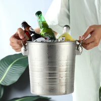 Thickened Stainless Steel Tiger Head Ice Bucket for KTV Bar Home Champagne Wine Beer