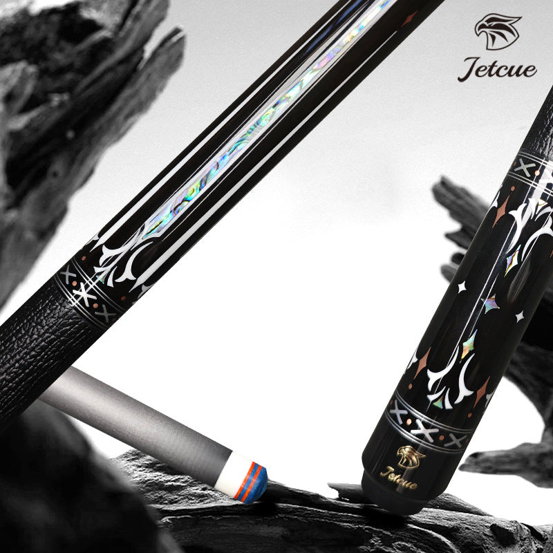 Jetcue Carbon Fiber Ebony Pool Cue Stick 11.5mm/12.5mm Tip
