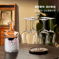 Creative Ice Wine Decanter with Slanted Spout, 1000ML