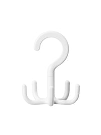 Multi-functional Rotating 5-Claw Hanger for Wardrobe Organization, Belts, Ties, Scarves, and Bags