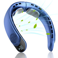 Portable USB Neck Fan for Dorms and Travel, Rechargeable Personal Fan