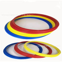 Agility Training Rings for Soccer Drills, Multi-functional Speed and Coordination Hoops for Kids and Adults