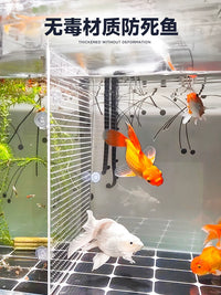 Acrylic Aquarium Divider for Fish Tanks and Turtle Tanks, Isolation Net for Fry and Guppies
