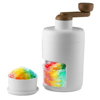 Manual Ice Shaver for Home and Commercial Use, Hand-Crank Snow Cone Machine