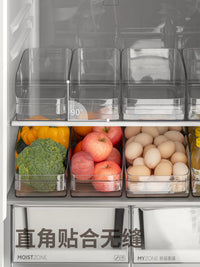 Lazy Corner Refrigerator Storage Box Food Grade Egg Vegetable Fresh-keeping Freezer Organizer