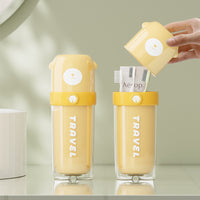 Portable Travel Toothbrush Holder and Mouthwash Cup Set, 3-in-1 or 2-in-1 Design