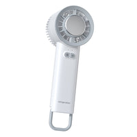 Portable Semiconductor Cooling Handheld Fan with Ice Compress Function, Mini USB Rechargeable for Office and Travel