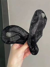 Lazy Magic Twist Bun Hair Clip with Pearl Embellishment for Women