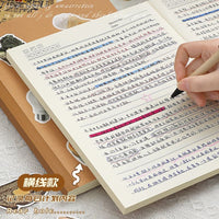 Extra Thick A5/B5 Lay-Flat Notebook with Kraft Paper Pages