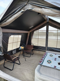 Inflatable Blackout Tent for Camping, Outdoor Overnight, Mosquito & Sun Protection, Rainproof, Portable