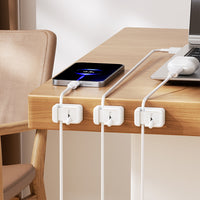 Creative Desktop Cable Organizer Clips for Mouse, Phone Charger, and Data Lines