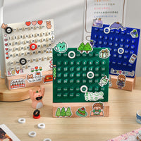 Acrylic Perpetual Calendar Desktop Ornament for Study Countdown and Reminders