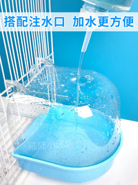 Parrot Bird Bath Tub for Cockatiels and Parakeets, Large Bird Bath Box, Pet Bird Shower Toy and Supplies