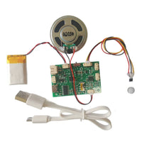 DIY USB Downloadable MP3 Voice Module with Human Body Induction for Greeting Cards