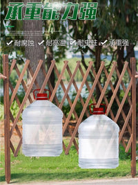 Expandable Wooden Garden Fence Trellis for Outdoor Yard and Pet Enclosure