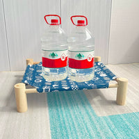 Elevated Pet Bed for Cats and Small Dogs, Breathable Summer Cooling Cot, All-Season Indoor/Outdoor Use