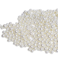 High-Luster Imitation Pearl Beads for DIY Crafts and Apparel