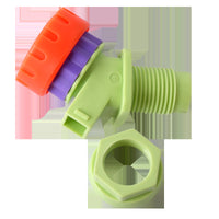 Outdoor Car Travel Water Bucket Faucet Plastic Water Tank Storage Container Tap with Lid Square Bucket Accessories