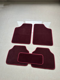 Universal Suede Car Floor Mats Full Coverage Waterproof Anti-Slip Flame Retardant Wear-Resistant for SUV