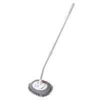 Telescopic Car Wash Mop with Curved Pole, Soft Bristle, Dual-Use Wet/Dry Cleaning Tool