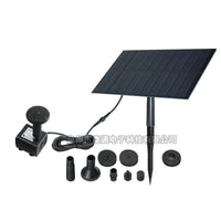 Solar Powered Fountain Pump for Garden Pond Decoration