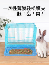 Disposable Pet Cage Tray Liners for Rabbits, Dogs, Birds, and Parrots