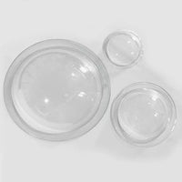 Outdoor Playground Slide Dome Cover for Kids - Transparent Acrylic Spherical Mirror