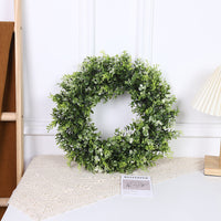 Artificial Eucalyptus Garland with Gypsophila, Wall Hanging Decor for Parties & Festivals